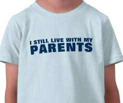 Live with Parents T Shirt